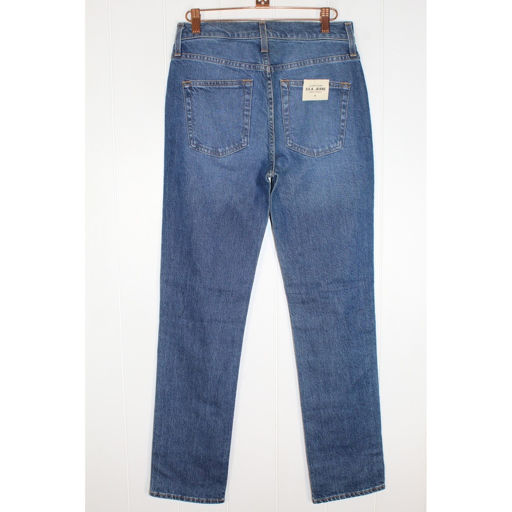 OuterKnown Women's S.E.A Liberty Straight Leg Jeans‎ NWT Size 25 - Picture 6 of 9